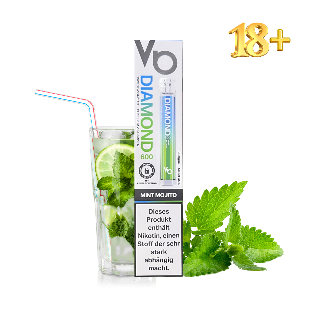 Vapes Bars Diamond 600 Mint Mojito Vape kaufen fr 7,90 VapesGnstiger.de Vapes Bars Diamond 600 Mint Mojito Vape kaufen fr 7,90 VapesGnstiger.de